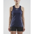 Craft Sport Tank Racerback Singlet Sleeveless Navy Blue Women